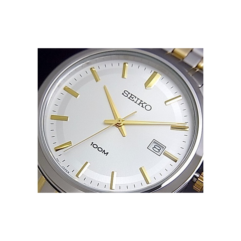 Reloj Seiko Hombre SUR314P1 Neo Classic Cuarzo Cristal Zafiro Dorado —  Joyeriacanovas
